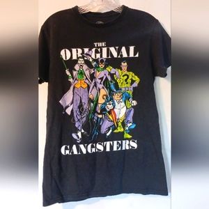 Batman DC Comics Original Gangsters Black‎ Crewneck Shirt sz. SMALL